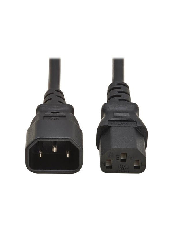 Eaton Series PDU Power Cord C13 to C14 - 10A 250V H05VV-F 2 m (6.6 ft.) Black