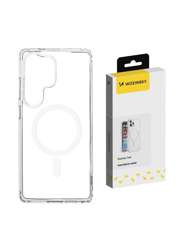Wozinsky Ultra Clear MagSafe Case for Samsung Galaxy S25 Ultra - Clear