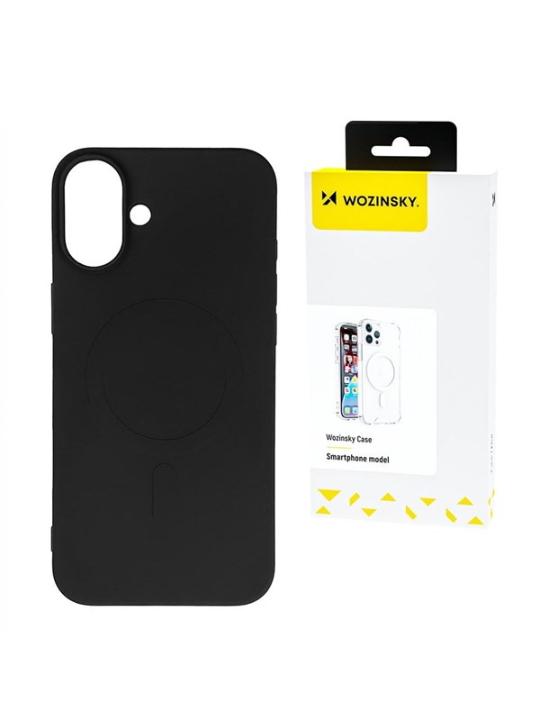 Wozinsky Silicone MagSafe Case for Samsung Galaxy S25+ - Black
