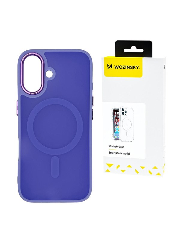 Wozinsky Fashion MagSafe Case for Samsung Galaxy S25+ - Purple