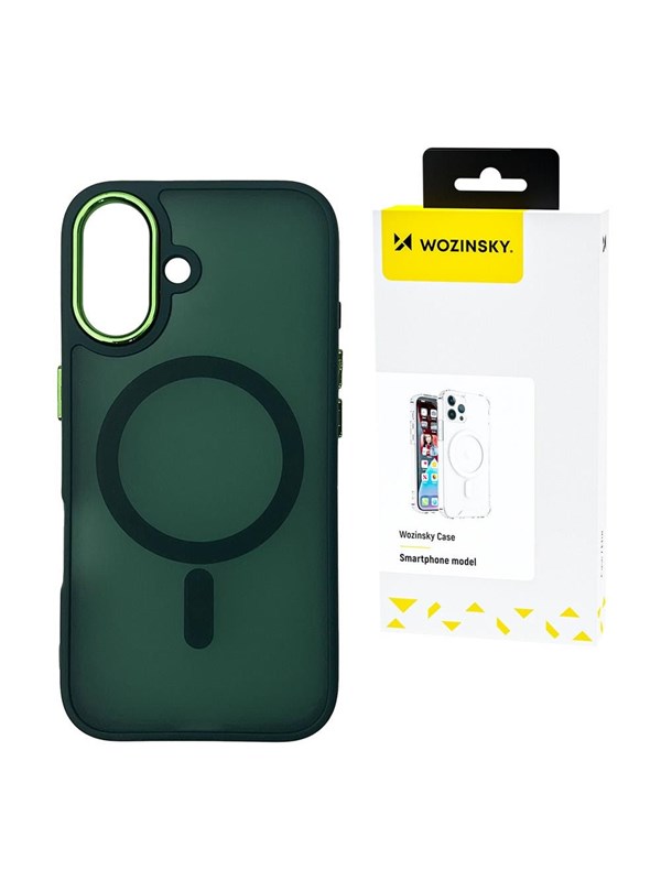 Wozinsky Fashion MagSafe Case for Samsung Galaxy S25+ - Green