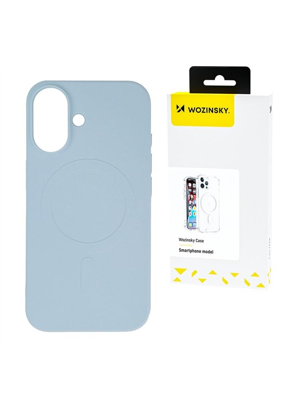 Wozinsky Liquid Silicone MagSafe Case for Samsung Galaxy S25 Ultra - Blue