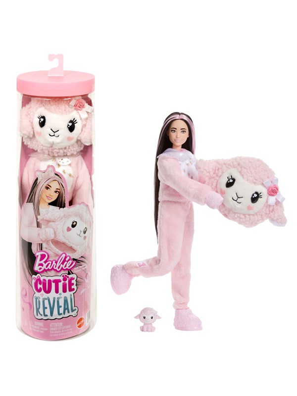 Barbie cutie reveal sweet bows roze schaap