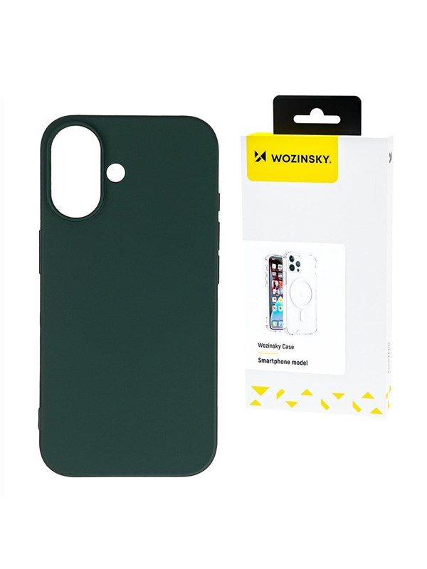 Wozinsky Silicone Case for Samsung Galaxy S25+ - Green