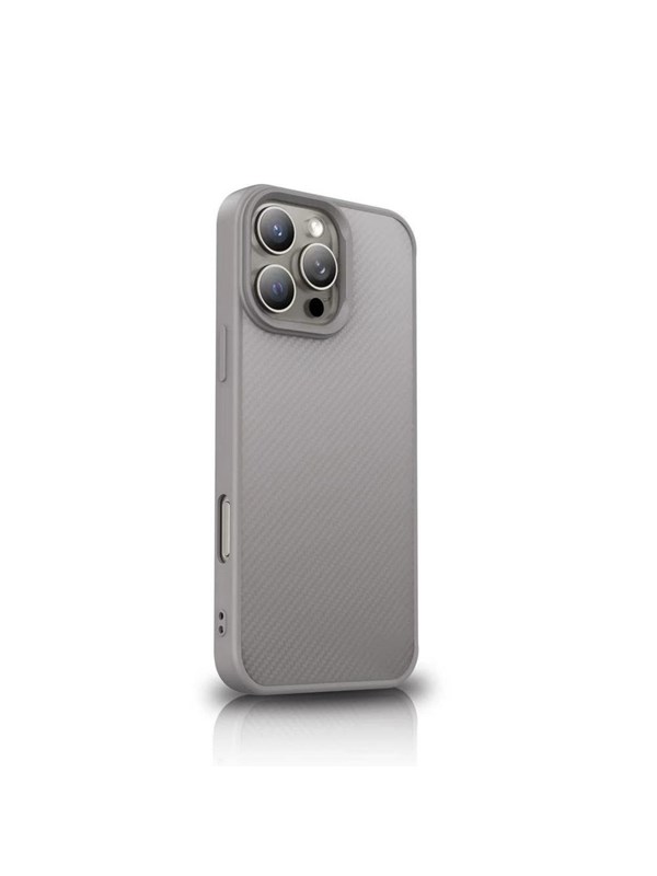 Wozinsky Carbon Fibre Case with MagSafe for Samsung Galaxy S25+ - Grey
