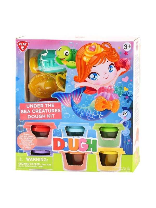Playgo Deep in the Sea Clay Set - 6 Clay Pots