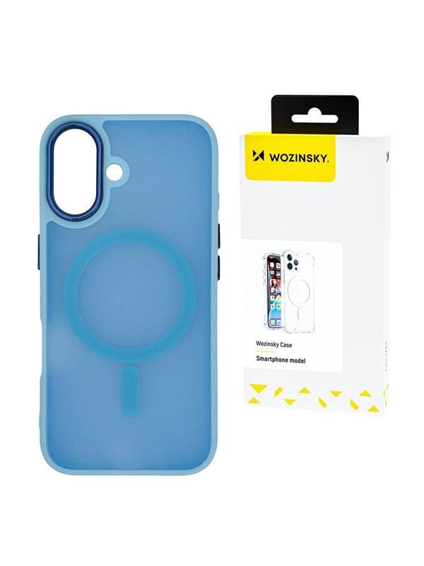 Wozinsky Fashion MagSafe Case for Samsung Galaxy S25 - Blue