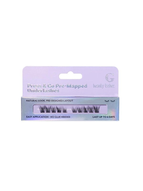 G Beauty Lashes Press & Go pre-mapped Underlashes - Blush