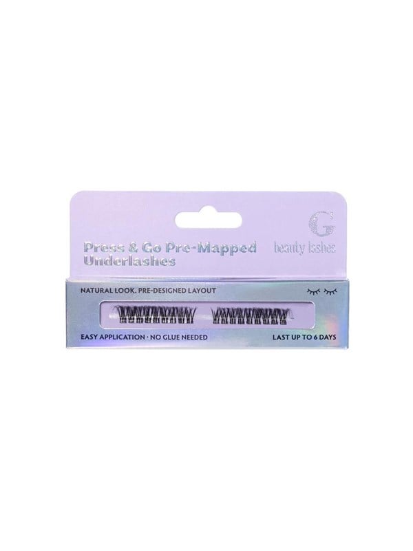 G Beauty Lashes Press & Go pre-mapped Underlashes - Fever
