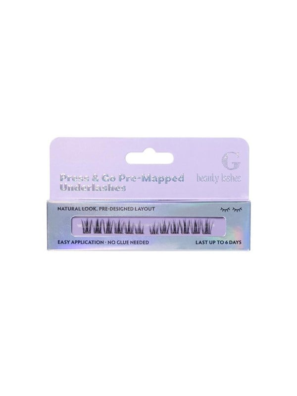G Beauty Lashes Press & Go pre-mapped Underlashes - Glow