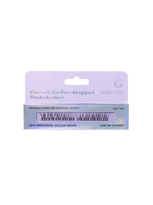 G Beauty Lashes Press & Go pre-mapped Underlashes - Muse