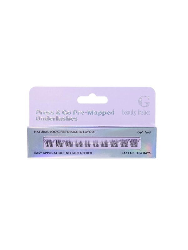 G Beauty Lashes Press & Go pre-mapped Underlashes - Spark