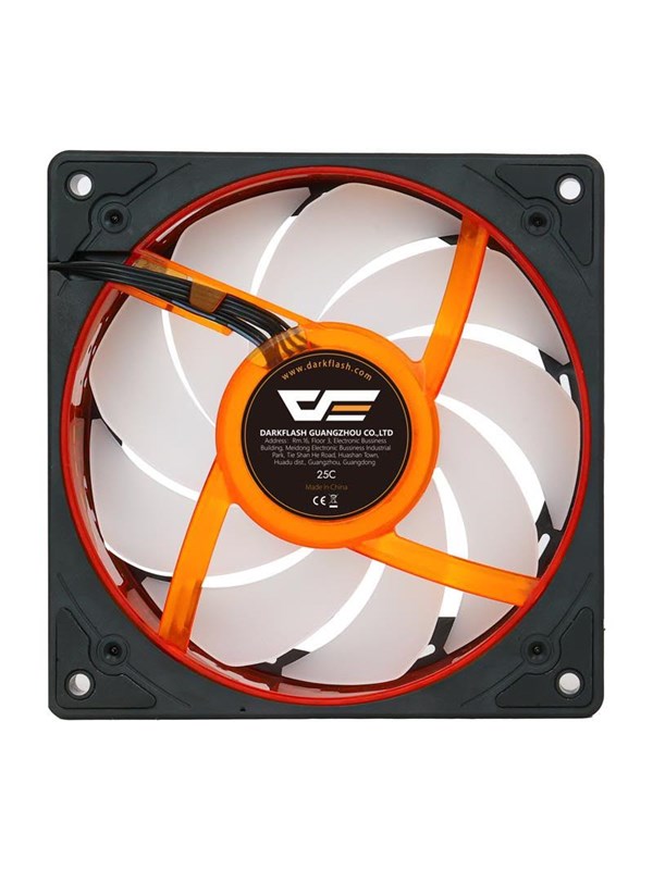 Darkflash DE8 Cooling Fan - Black