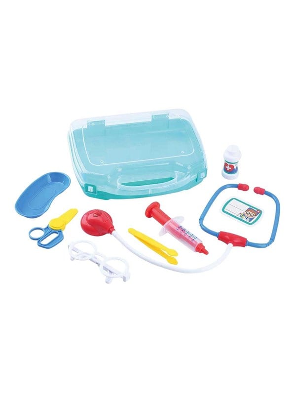 Playgo dokter speelgoedkoffer set voor kinderen rollenspel.