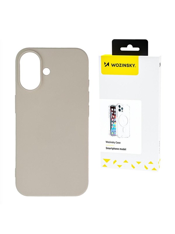 Wozinsky Silicone Case for Samsung Galaxy S24 FE - Beige