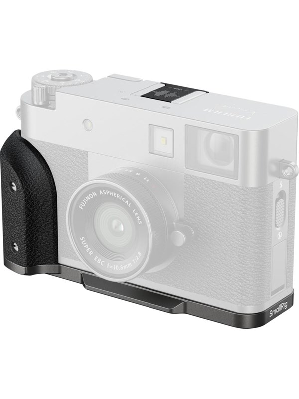 SmallRig 5217 L-Shaped Mount Plate with Silicone Handle for FUJIFILM X half Charcoal Silver