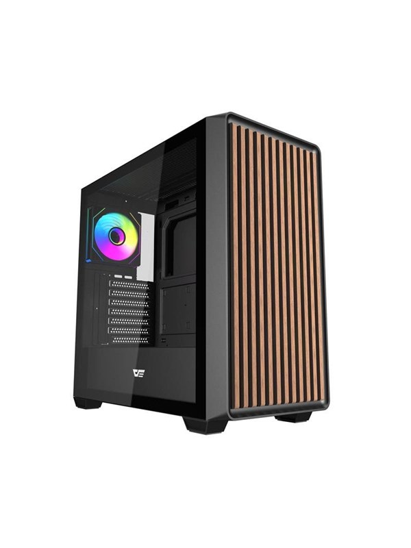 Darkflash DS900WD ATX Computer Case with 4 Fans - Case - Zwart
