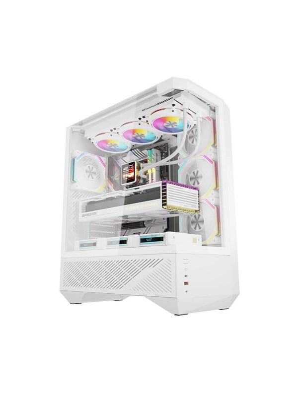 Darkflash DS900WS ATX Computer Case - Case - Wit