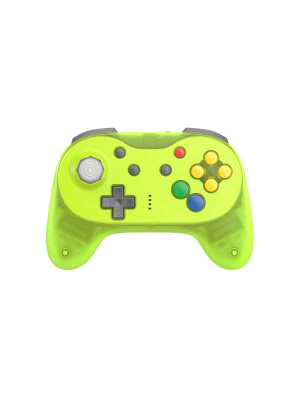 Retro Fighters Brawler64 Pro - Extreme Green - Wireless Controller - Nintendo 64