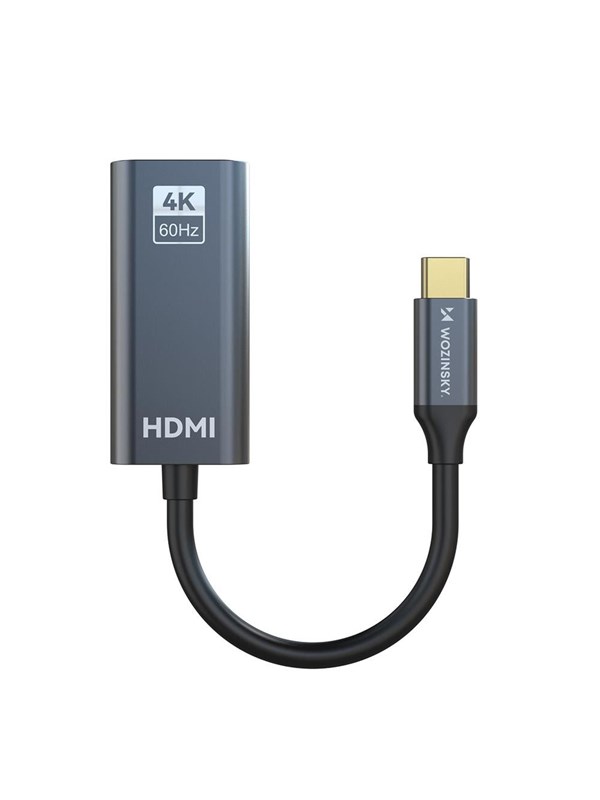 Wozinsky WACH-01 USB-C - HDMI 4K 60Hz - Black