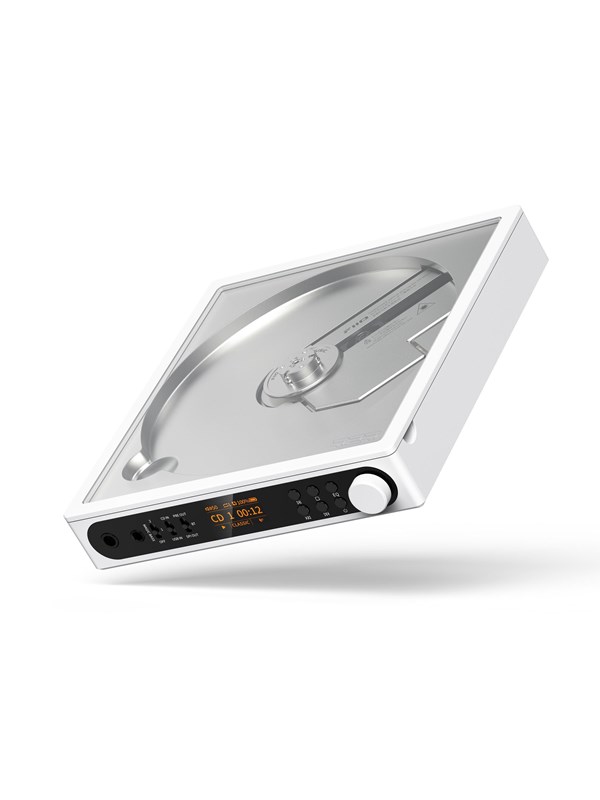 FiiO DM15 R2R - Portable CD Player - 24-Bit R2R DAC - Bluetooth - White