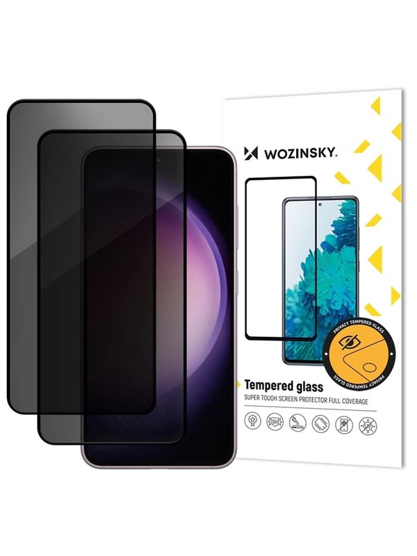 Wozinsky Privacy Glass Tempered Glass Privatizing For Samsung Galaxy A17 / A17 5G Set Of 2