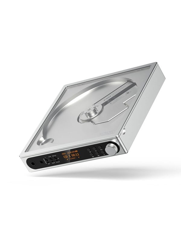 FiiO DM15 R2R - Portable CD Player - 24-Bit R2R DAC - Bluetooth - Silver