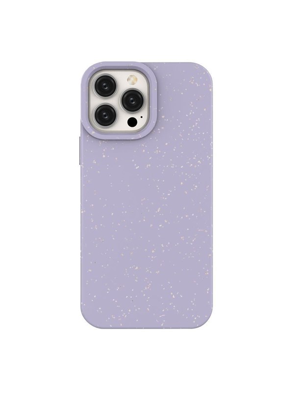 Hurtel Eco Case for iPhone 14 Plus Silicone Degradable Cover Purple