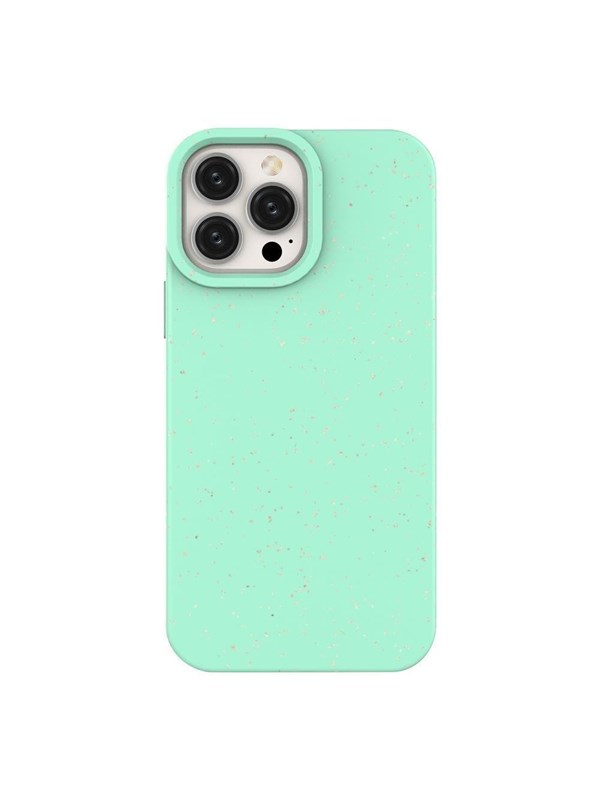 Hurtel Eco Case for iPhone 14 Plus Silicone Degradable Cover Mint Green