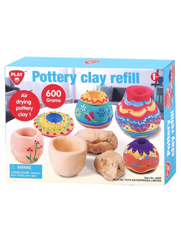 Playgo Pottenbakkersklei 600 gram Knutselen