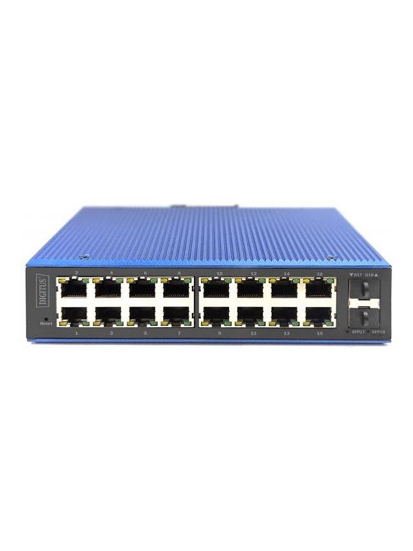 DIGITUS - switch - industrial L2 - 18 ports - Managed