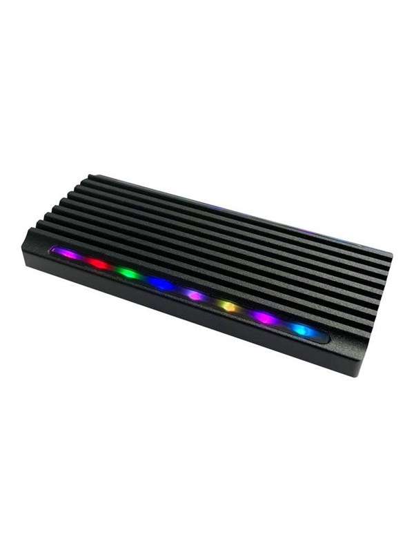 LC Power LC-M2-C-NVME-4 - storage enclosure - M.2 NVMe Card - USB-C 3.2 (Gen 2x1)