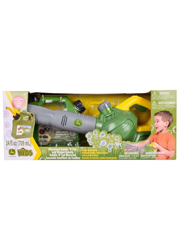 John Deere Bubble Leaf Blower & Refill Can