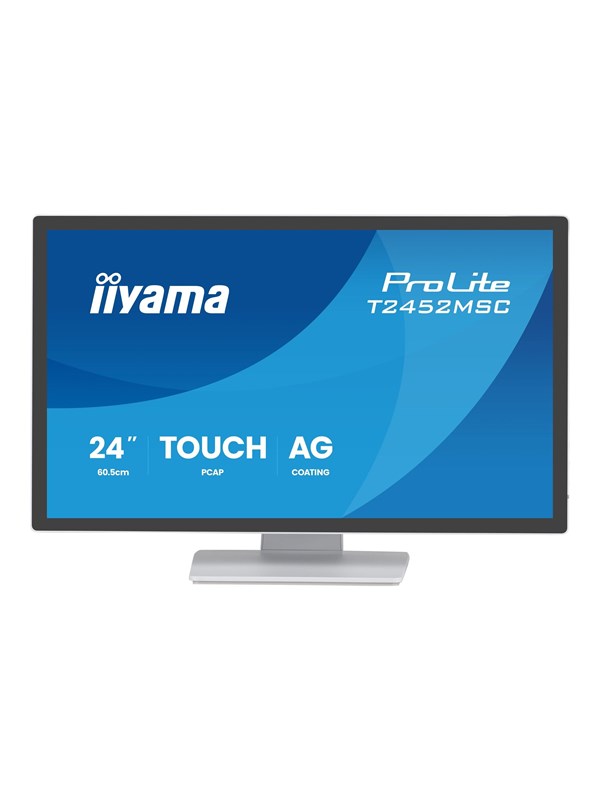 24" iiyama ProLite T2452MSC-W1AG - LED monitor - Full HD (1080p) - 24"