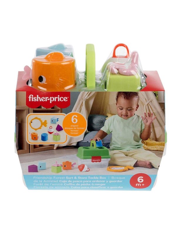 Fisher-Price Vriendschapsbos Sorteren en Opbergen Tacklebox