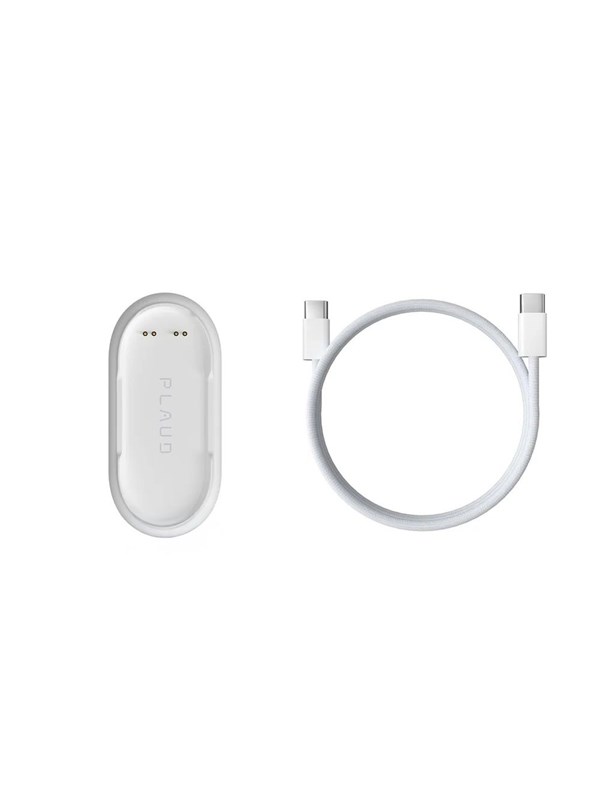 PLAUD NotePin Charging Kit - White