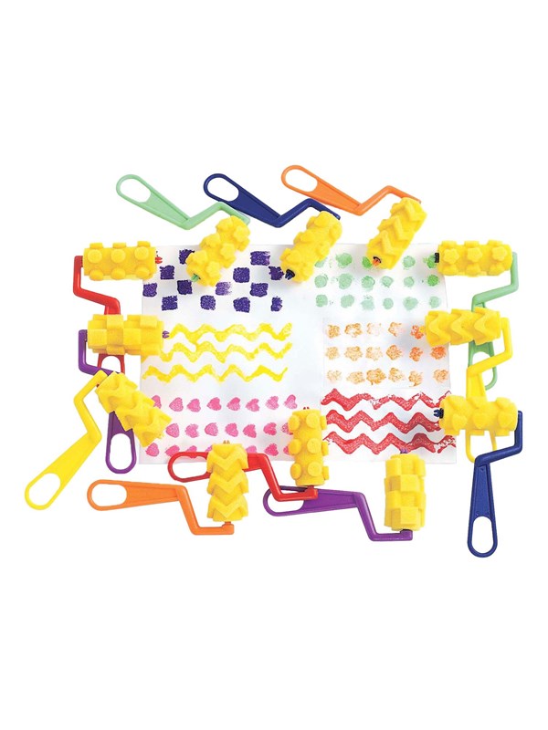 Colorations - Foam rollers - Paint patterns 12 pcs.