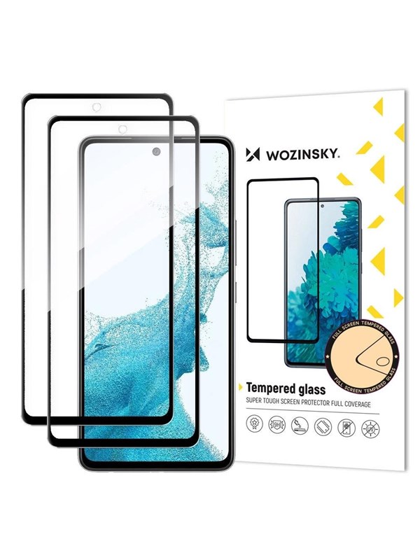 Wozinsky Full Glue Tempered Glass for Samsung Galaxy A57 2 pcs