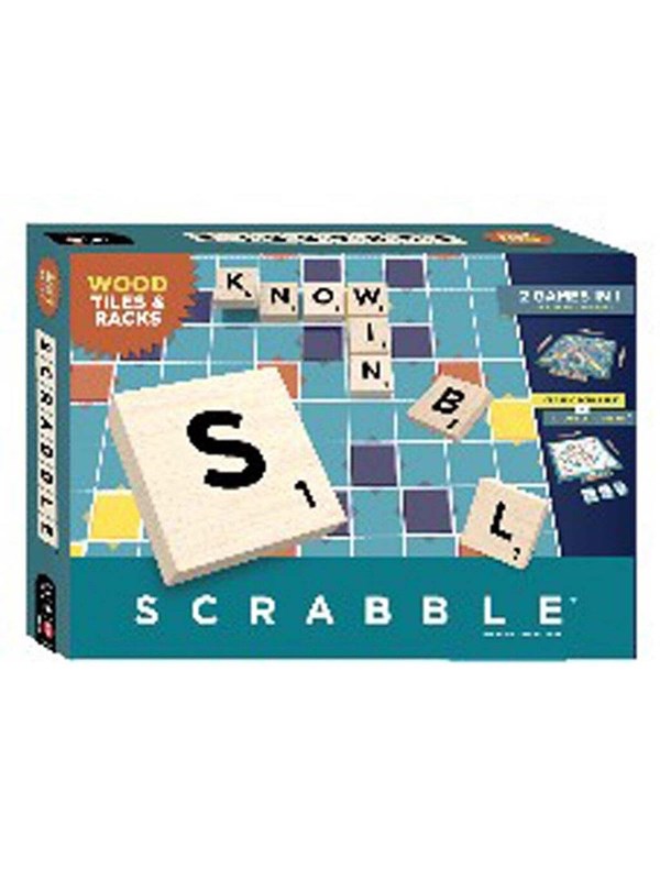 Mattel Scrabble Houten Editie (DK)