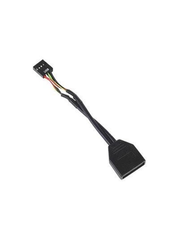 SilverStone - USB internal adapter - 19 pin USB 3.0 header to 9 pin USB header