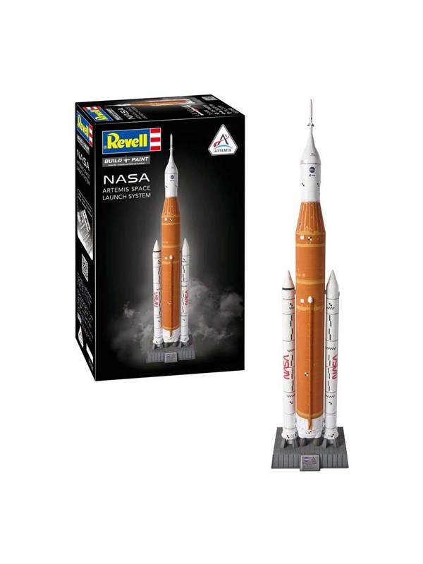 Revell Modelbouwpakket Ruimtevaart - 03760 NASA Artemis Sp Launch System (ALS) - Amerikaanse Raket Plastic - 1:144 - Modelbouw