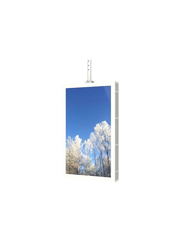 HI-ND mounting kit - for digital signage LCD panel - white - Max - recommended for 46"