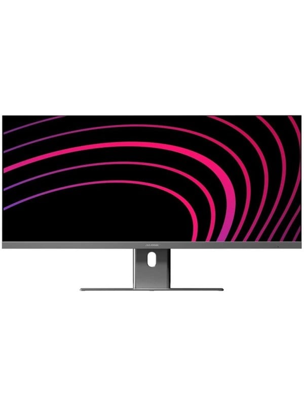 Alogic Edge 34 Ultrawide Monitor (WQHD) – Resolutie 3440 x 1440 (UWQHD) – Pixeldichtheid 110 PPI – USB-C Host Verbinding (90W Opladen en Data, DP Alt Mode voor Video) - Grijs