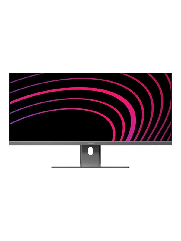 Alogic Edge 40 Ultrawide Monitor (WQHD) – Maximale Resolutie 3440 x 1440 – Reactietijd 4ms – USB-C Host Verbinding met 90W opladen - Grijs