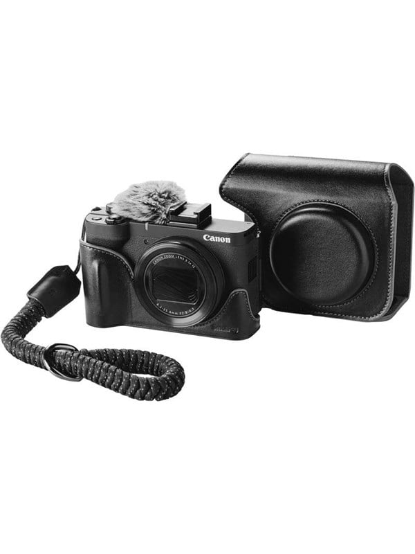 SmallRig 5386 Leather Case Kit for Canon PowerShot V1 Black