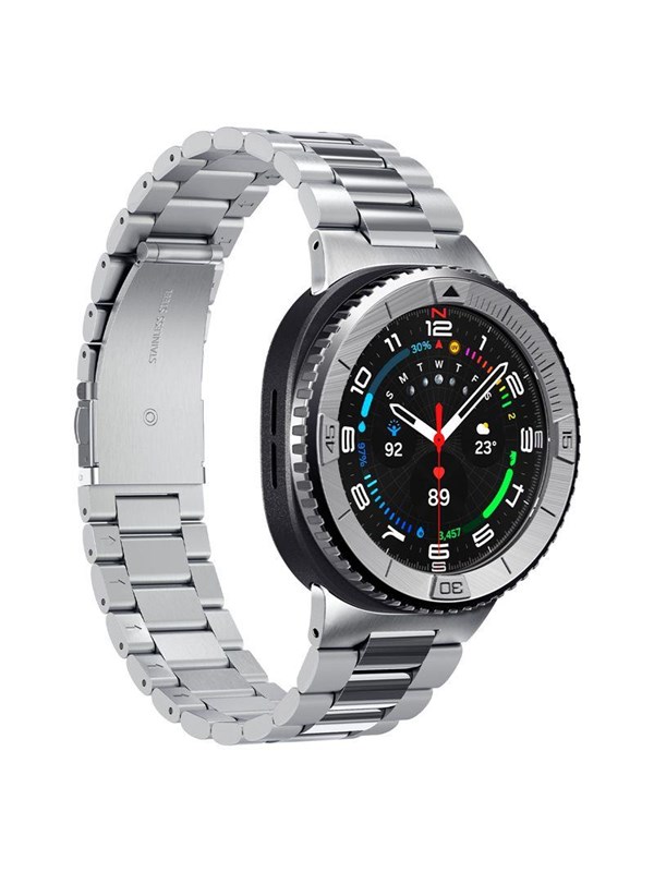 Spigen Bezel Tune (Pilot) - silver - Samsung Galaxy Watch 8 Classic 46mm