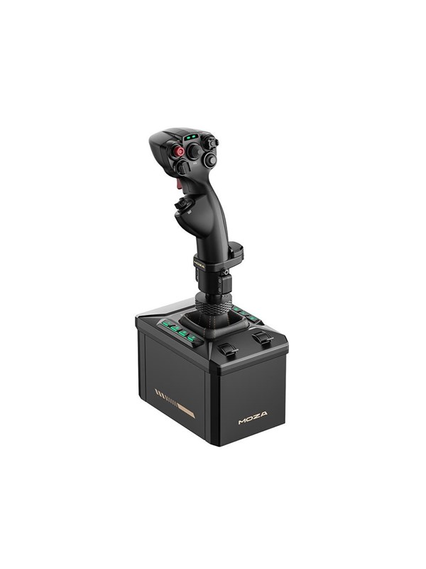 MOZA AB6 Flight Simulator Bundle – Force Feedback Joystick 6Nm – MHG Flightstick – PC