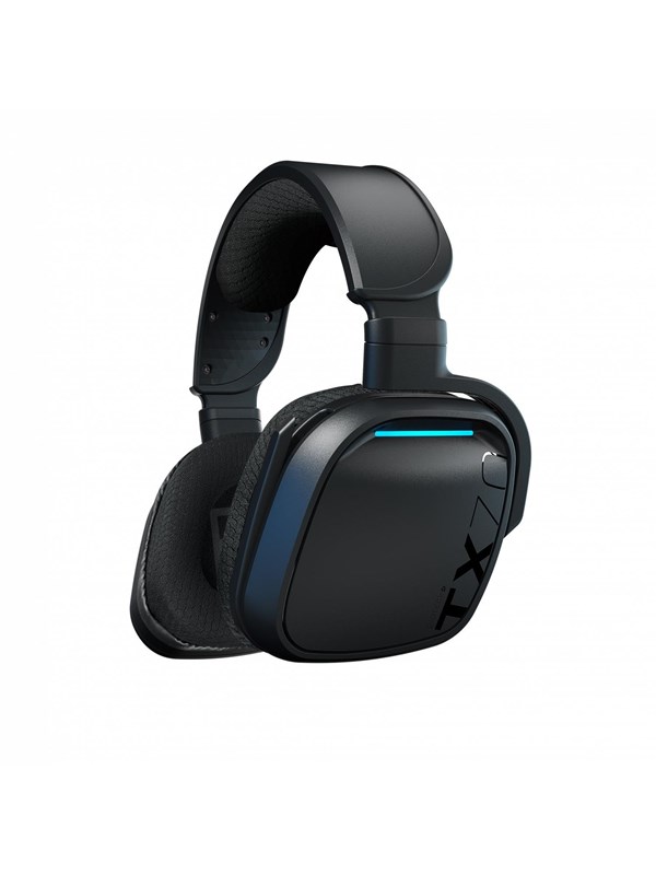 Gioteck - TX70 Draadloze RF Stereo Gaming Headset - Zwart - Playstation 5, 4 & mobiel