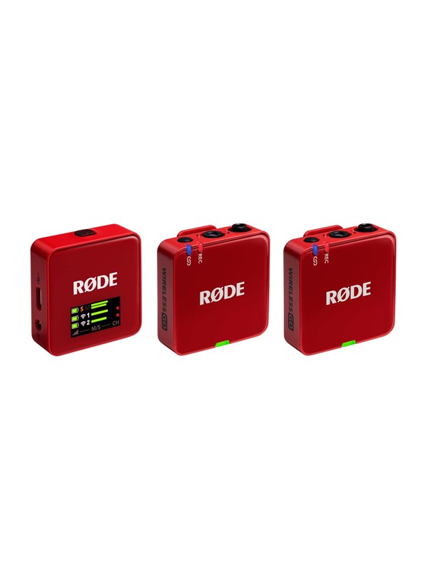 Røde Wireless GO (Gen 3) - Rood