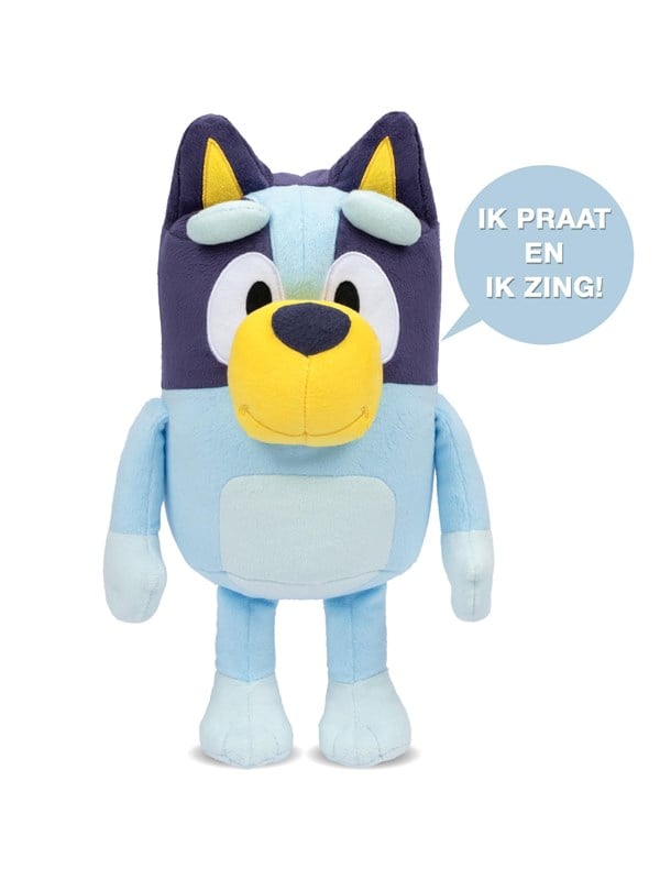BLUEY - Pratende Bluey - Interactieve pluchen knuffel